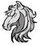 Mustang / Bronco Mascot Logo