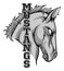 Mustangs Mascot