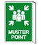 Muster Point Symbol Sign, Vector Illustration, Isolated On White Background Label .EPS10