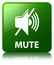 Mute green square button