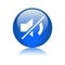 Mute icon web button