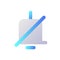 Mute notification sound pixel perfect flat gradient two-color ui icon