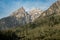 Muted Colors of Grand Teton And Barren HIllside