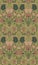 Muted colors vector floral pattern