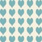 Muted farmhouse blue heart pattern
