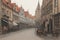 Muted Watercolor of Bruges, Generative AI