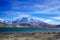 Muztagata Peak And Karakul Lake in Autumn