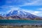 Muztagata Peak And Karakul Lake in Autumn