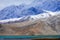 Muztagata Peak And Karakul Lake in Early Autumn