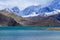 Muztagata Peak And Karakul Lake in Early Autumn