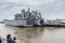 MV`s Cape Knox and Kennedy moored on the Mississippi