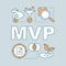MVP word concepts banner