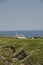 Mwnt church view.