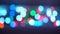 My MovieAbstract blurred Christmas lights bokeh background in night, Blurry colourful lighting for party background for new year