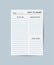 Daily My Routines planner template minimalist planners Business organizer page