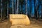 My space in nature: big eco friendly wooden sofa i