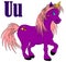 My violet unicorn