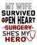 My Wife Survived Open Heart Surgery apparel Recovery Women