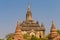 Myanmar. Bagan. Landscape pagodas