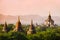 Myanmar bagan temples light burma travel Pagan Kingdom