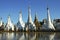 Myanmar, Inle lake: stupas