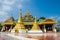 Myawaddy, Myanmar : Gold pagoda temple in myanmar