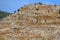 Mycenae, Greece, 5 October 2019, tourists visit the archaeological site by entering the Citadel from the Lions gate