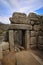 Mycenae, Greece. North gate to citadel