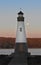 Myers Park lighthouse on Cayuga Lake FingerLakes NYS