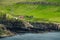 Mykines small village isolated over the cliffs