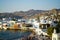 Mykonos, Greece, 11 September 2018, Little Venice is the most crowded tourist spot in Chora