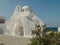 MYKONOS, GREECE- SEPTEMBER, 13, 2016: panagia paraportiani church on the island of mykonos