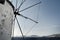 Mykonos Windmill with blue sky