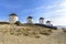 Mykonos windmills, Chora, Greece