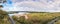 Myponga Reservoir panorama viewed from the lookout, South Australia