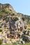 myra in turkey old d indigenous tomb stone