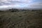 Myrdalsandur Southern Iceland landscape with volcanic outwash