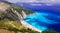 Myrtos beach - best beach of Ionian islands, Greece