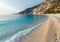 Myrtos Beach (Greece, Kefalonia, Ionian Sea).