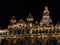 Mysore Palace illuminated by thousands of lightbulbs. Mysore, Karnataka, India