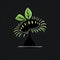Mysterious Carnivorous Plant Logo