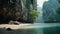 Mysterious Jungle Beach: Serene Haven With Iconic Karst Cliffs