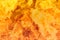 Mysterious melting fireplace abstract background or texture - fire 3D illustration