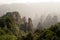 Mysterious mountains Zhangjiajie, Hunan Province in China.