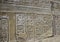 Mysterious murals on the walls of the Temple of Dendera Hathor , near the city of Ken