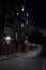 Mysterious Night Scence, Historic Boston Street