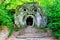 Mysterious park of Monsters of Bomarzo - landmarks of Italy