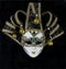 Mysterious venetian mask