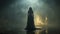 Mysterious Woman Emerges From Enigmatic Fog In Haunting Baroque-inspired Image