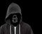 Mystery Hooded Computer Hacker Criminal